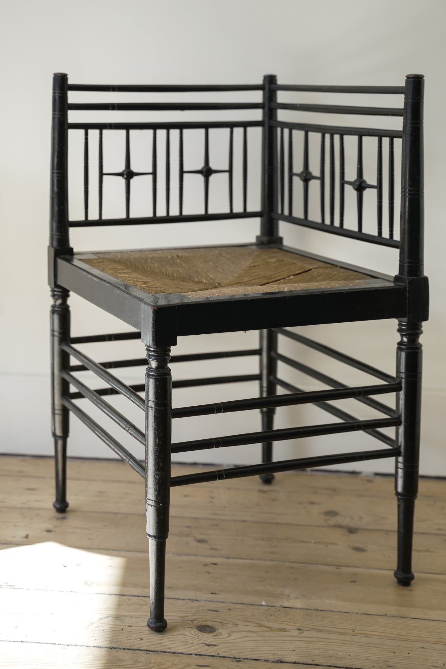Ford Maddox Brown Sussex Corner Chair.