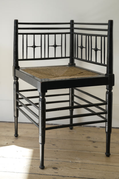 Ford Maddox Brown Sussex Corner Chair.