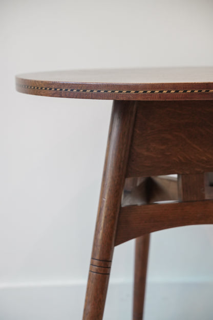 Scottish Arts & Crafts Table attributed to E. A. Taylor.