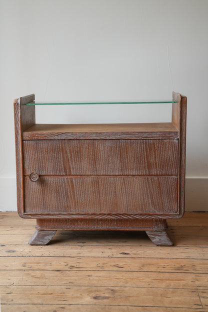 A pair of bedside cupboards by Guglielmo Ulrich.