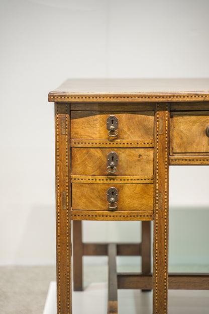 A Rare Sidney Barnsley Cotswold School Freestanding Desk (1909).