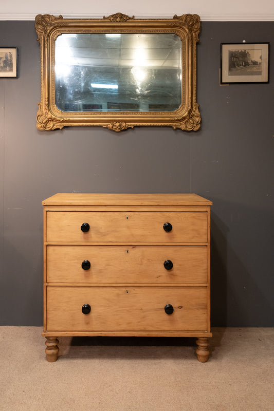 Victorian Pine Chest Of Drawers