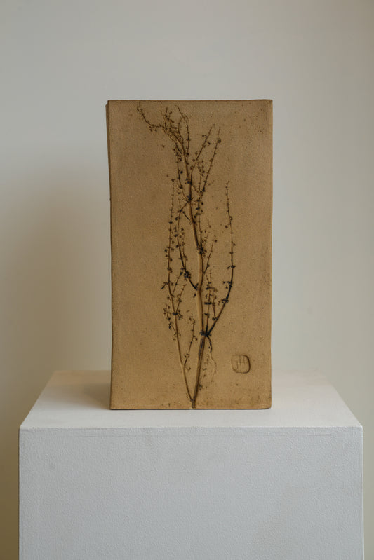 Flower pressed vessel