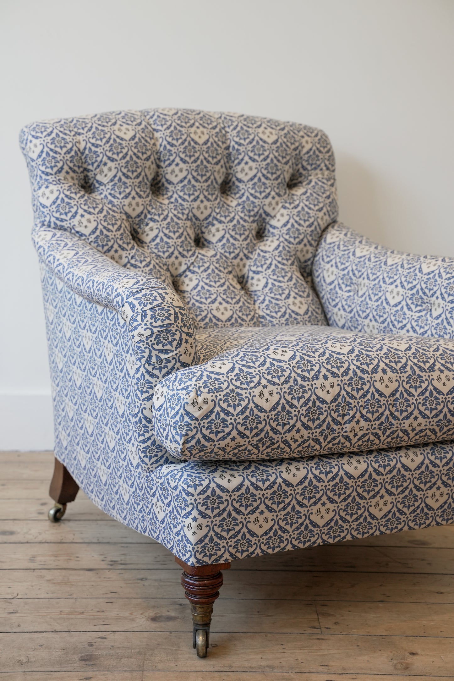 Rare 19th Century Howard & Sons armchair.