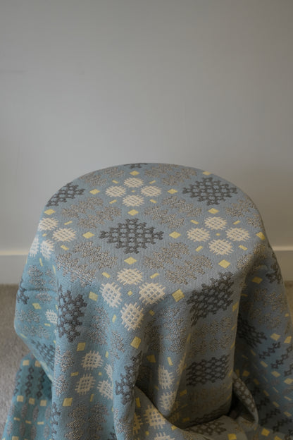 Rare Double Weave Welsh Blanket.