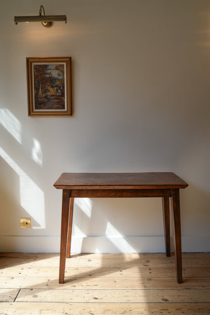 Burr Wood Console / Side Table