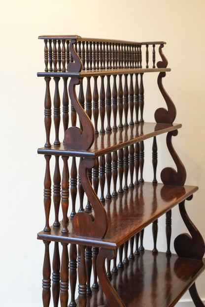 Pair of Waterfall Bookcases