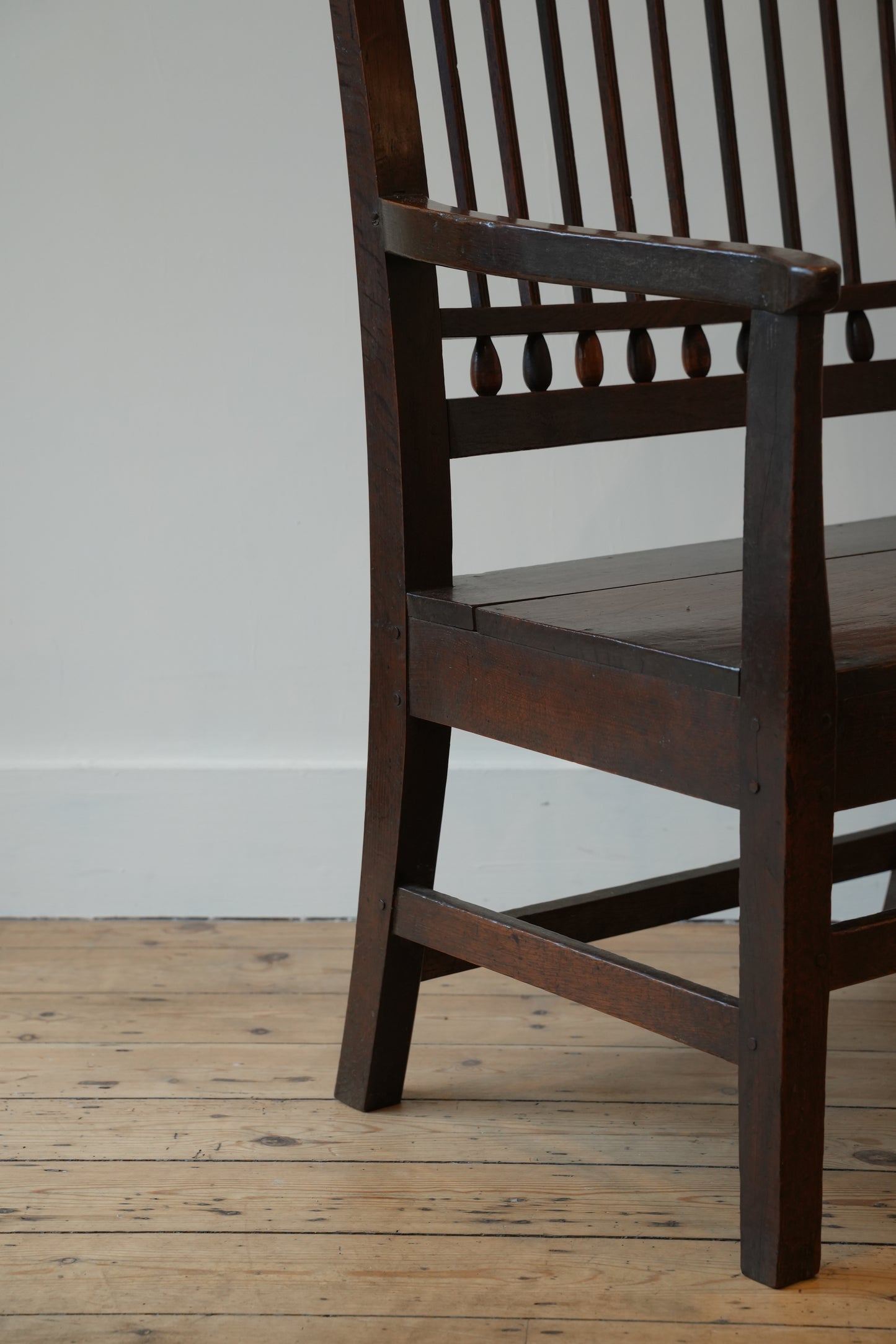 Large 18th C Welsh chair.