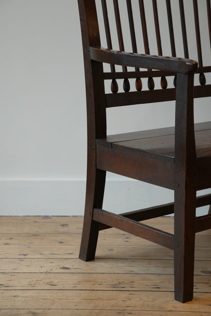 Large 18th C Welsh chair.