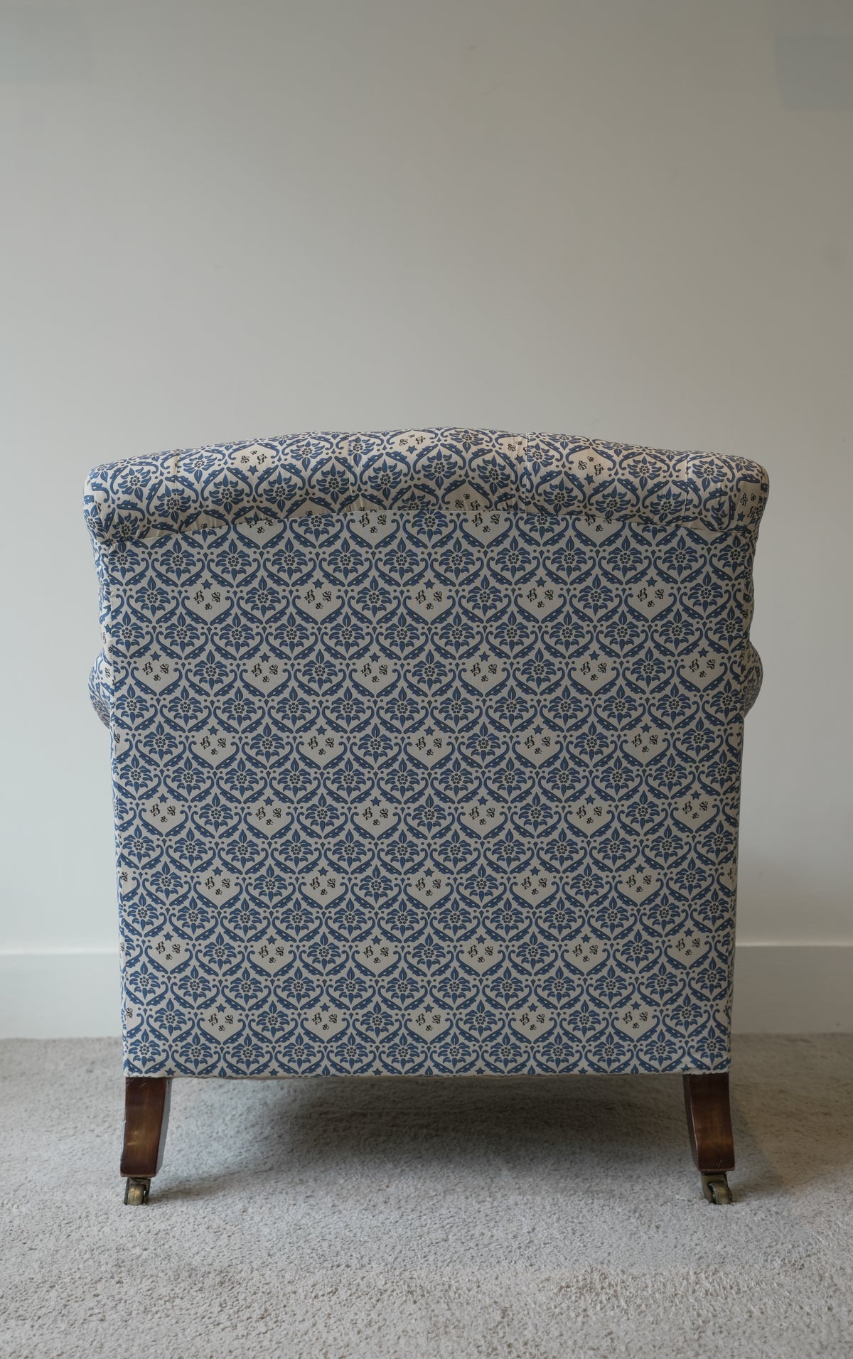 Rare 19th Century Howard & Sons armchair.