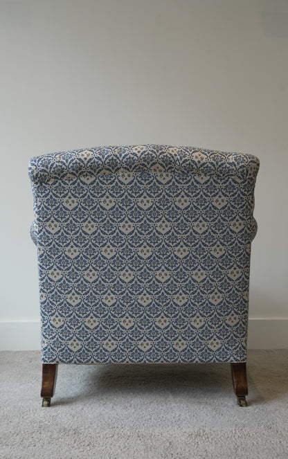 Rare 19th Century Howard & Sons armchair.