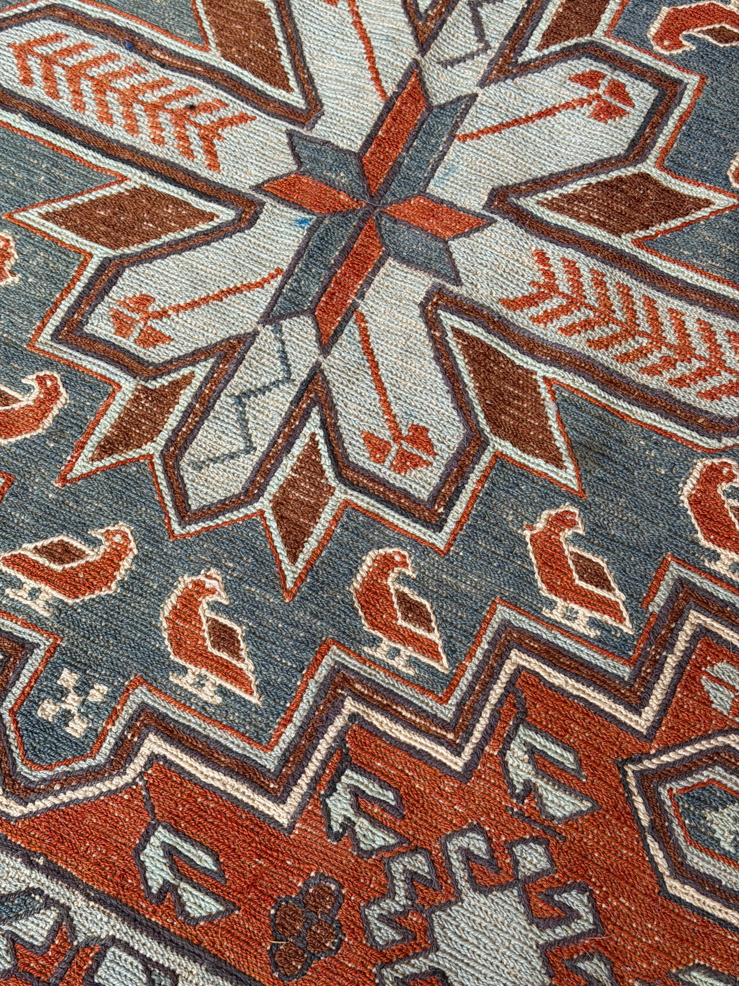 Large Afghan Soumak Rug.