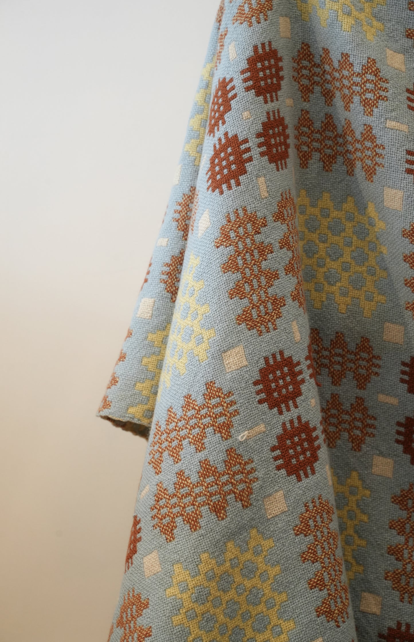 Vintage 20th Century Traditional Welsh Blanket