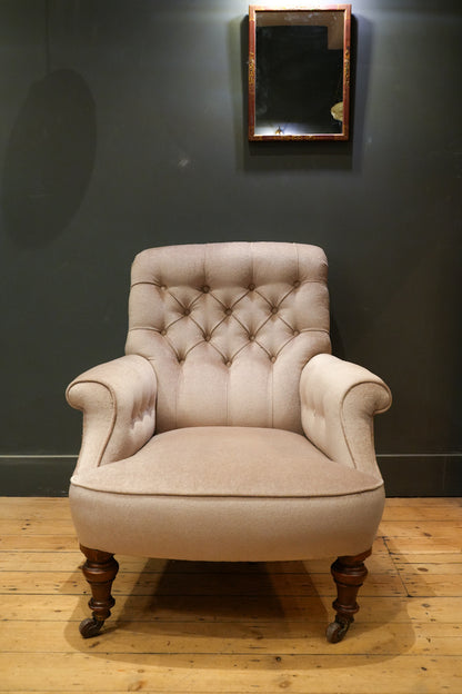 19th Century English Armchair in the manner of Howard & Sons