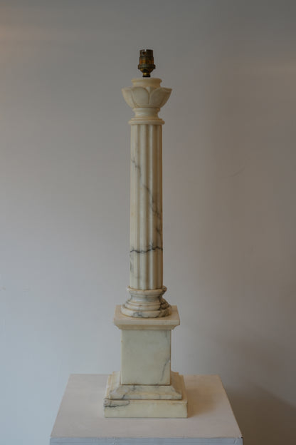Large Neoclassical Table Lamp.