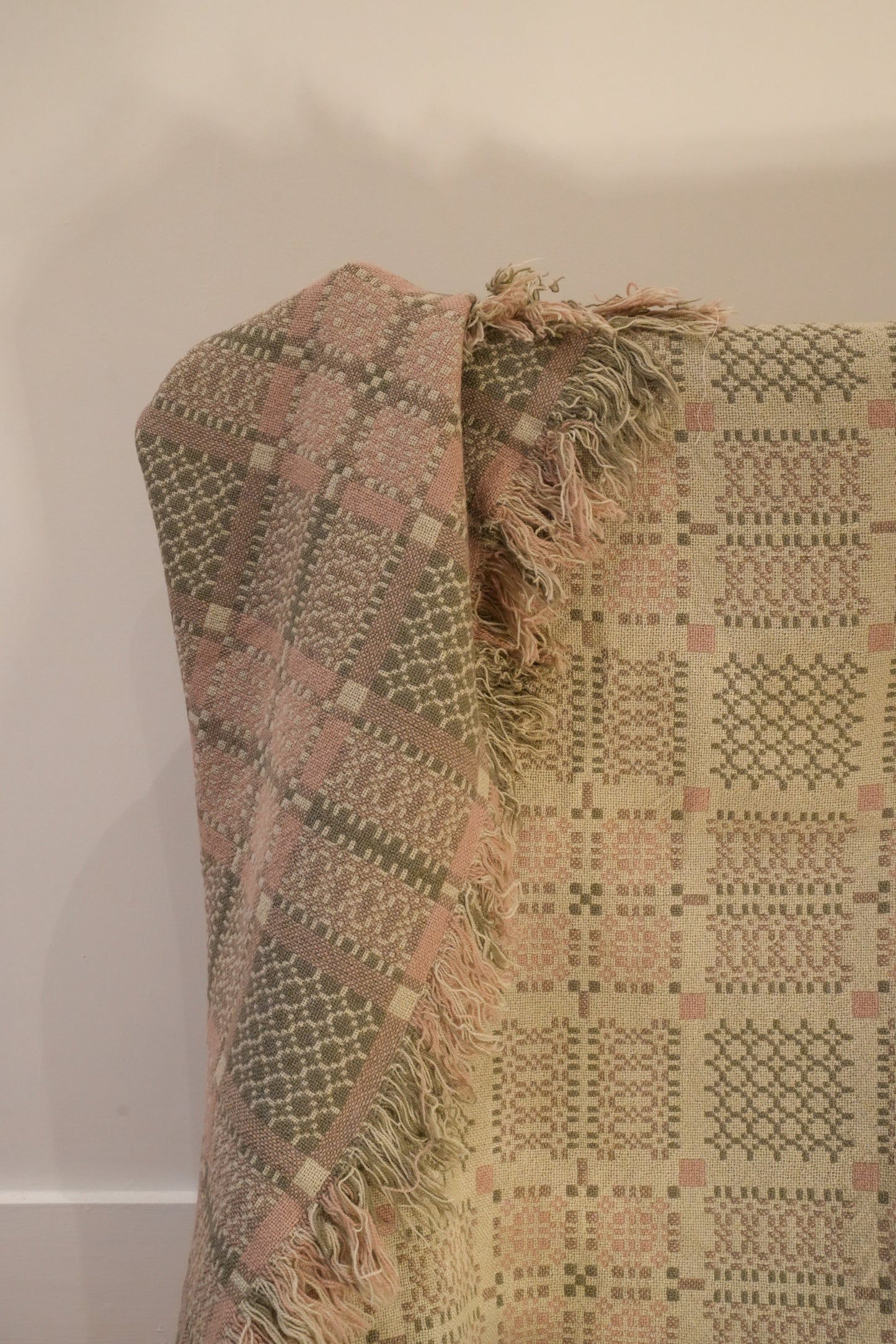 Huge traditional Welsh blanket