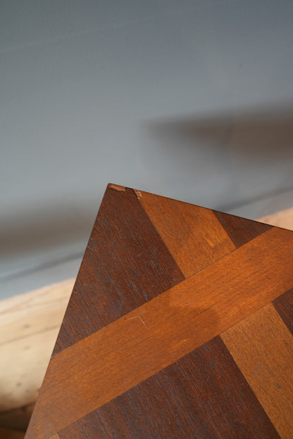 Pair Of French Geometric Bedside or Side Tables