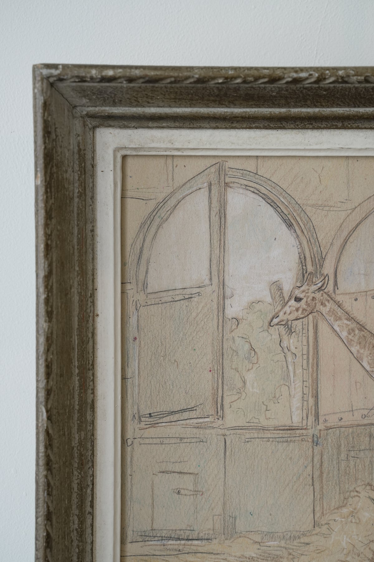 Stefani Melton Fisher (1894–1963) - Original Giraffe Study.