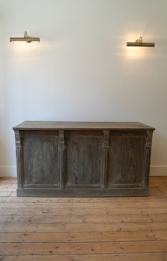 Antique French shop counter