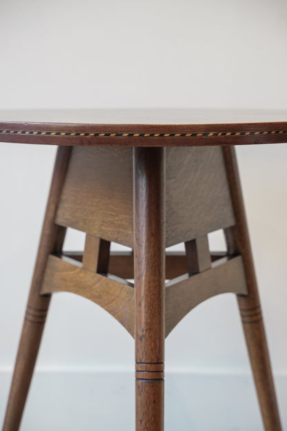Scottish Arts & Crafts Table attributed to E. A. Taylor.