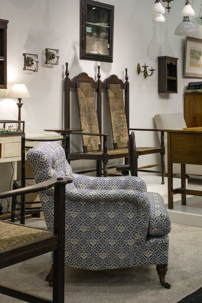 Rare 19th Century Howard & Sons armchair.