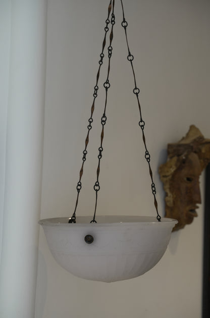 Swag & Urn Moonstone Plafonnier