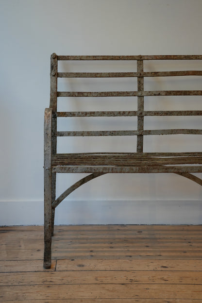 Regency Wrought Iron Garden Bench