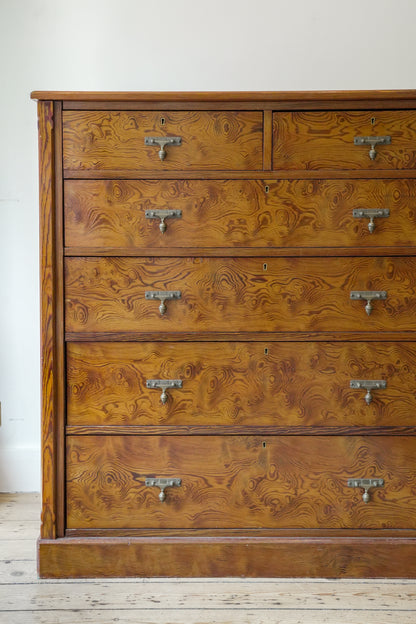 Arts & Crafts Chest of Drawers.