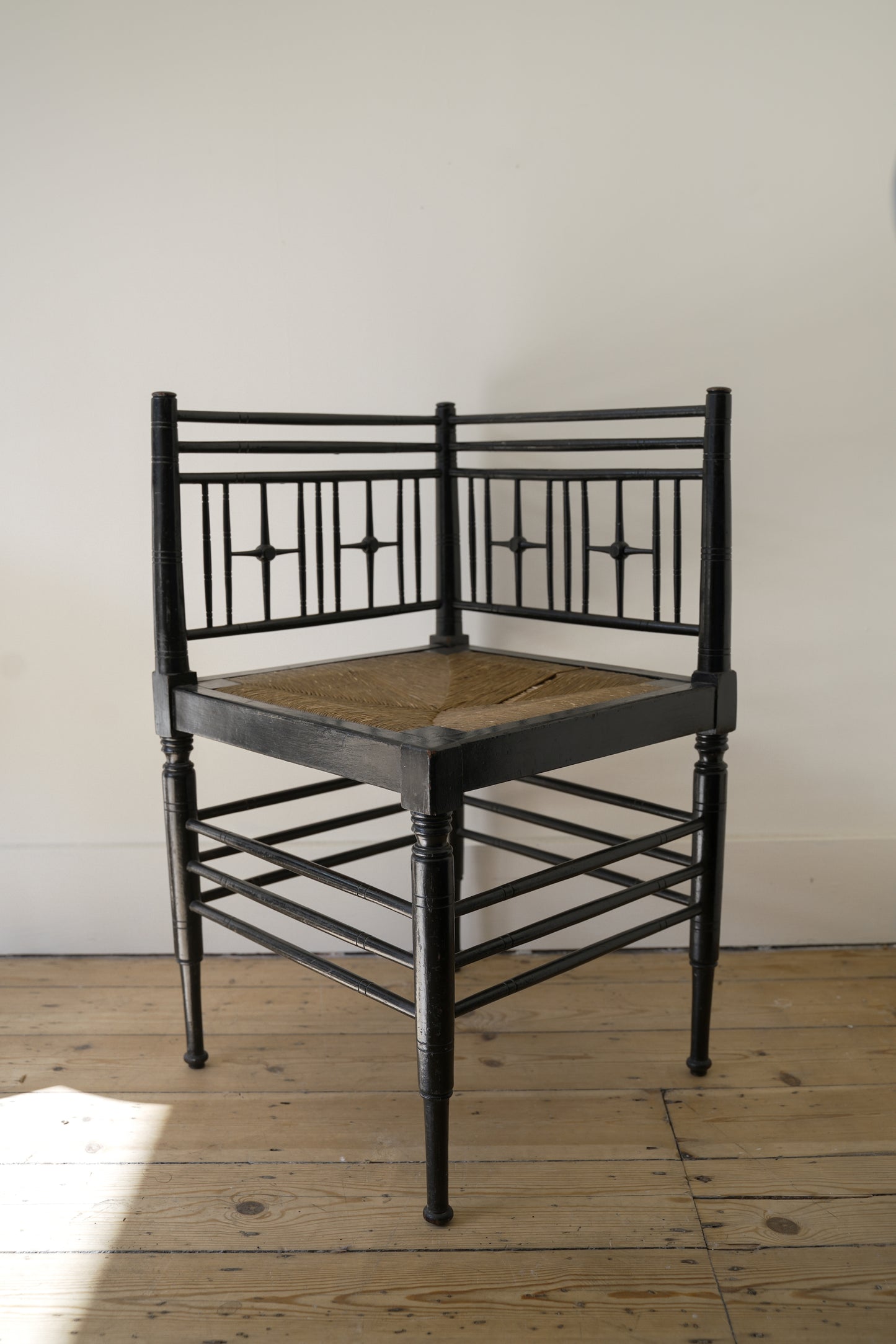 Ford Maddox Brown Sussex Corner Chair.
