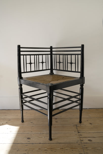 Ford Maddox Brown Sussex Corner Chair.