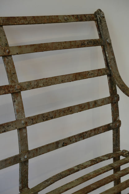 Regency Wrought Iron Garden Bench