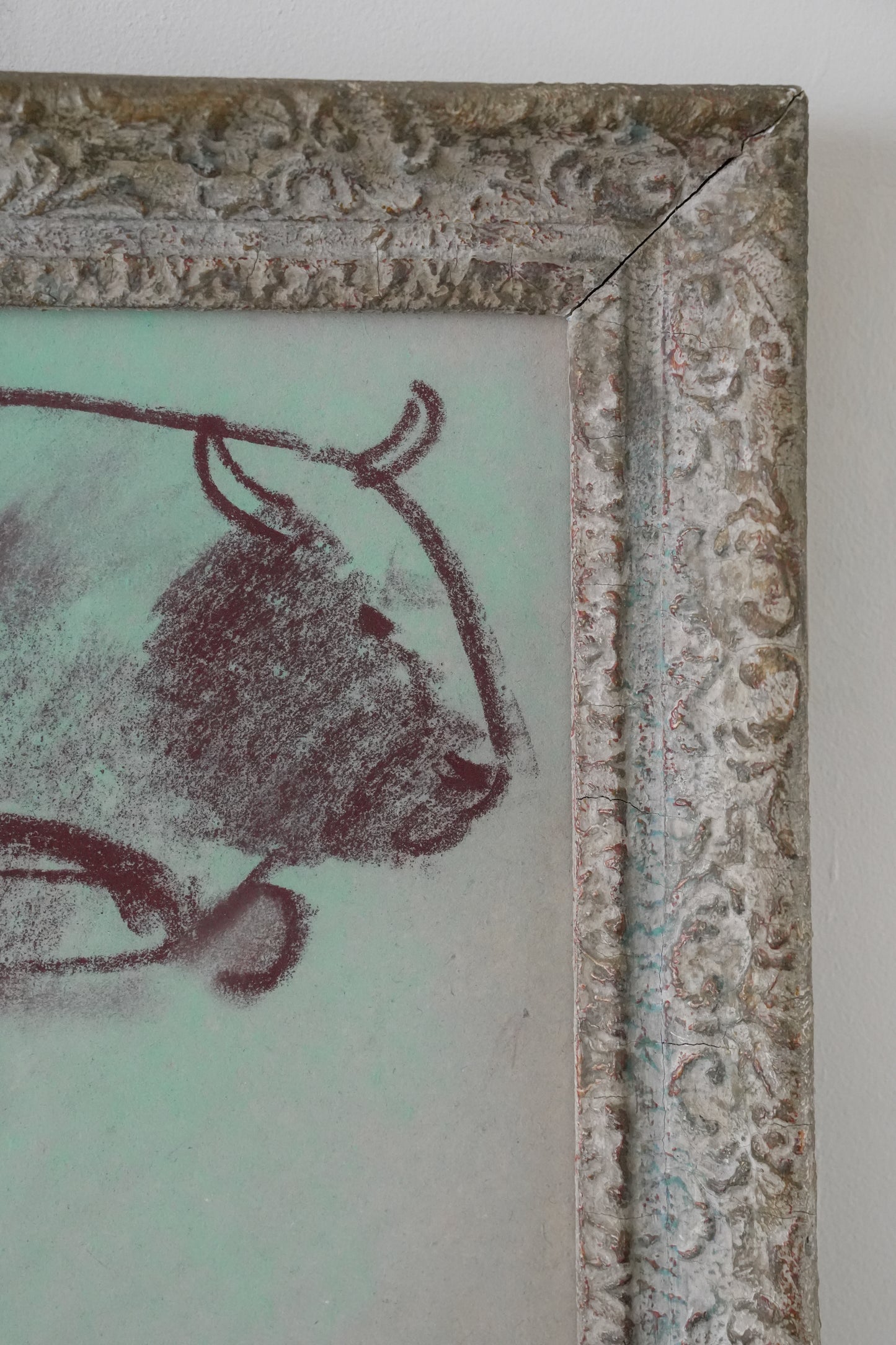 Karl May: Reclining Buffalo.