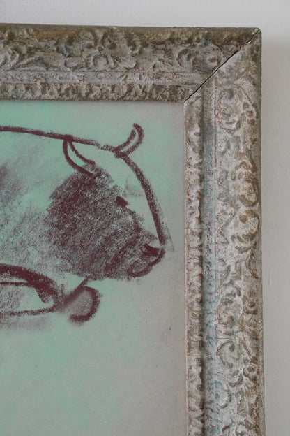 Karl May: Reclining Buffalo.