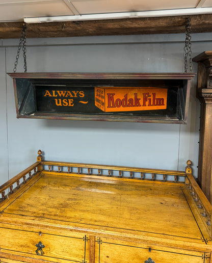 Hanging Kodak Film Advert