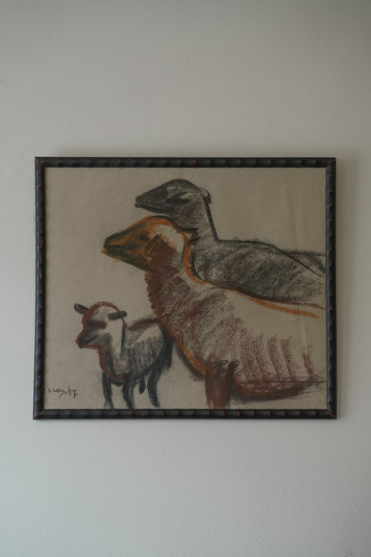 Sheep by Karl May (1901-1976).