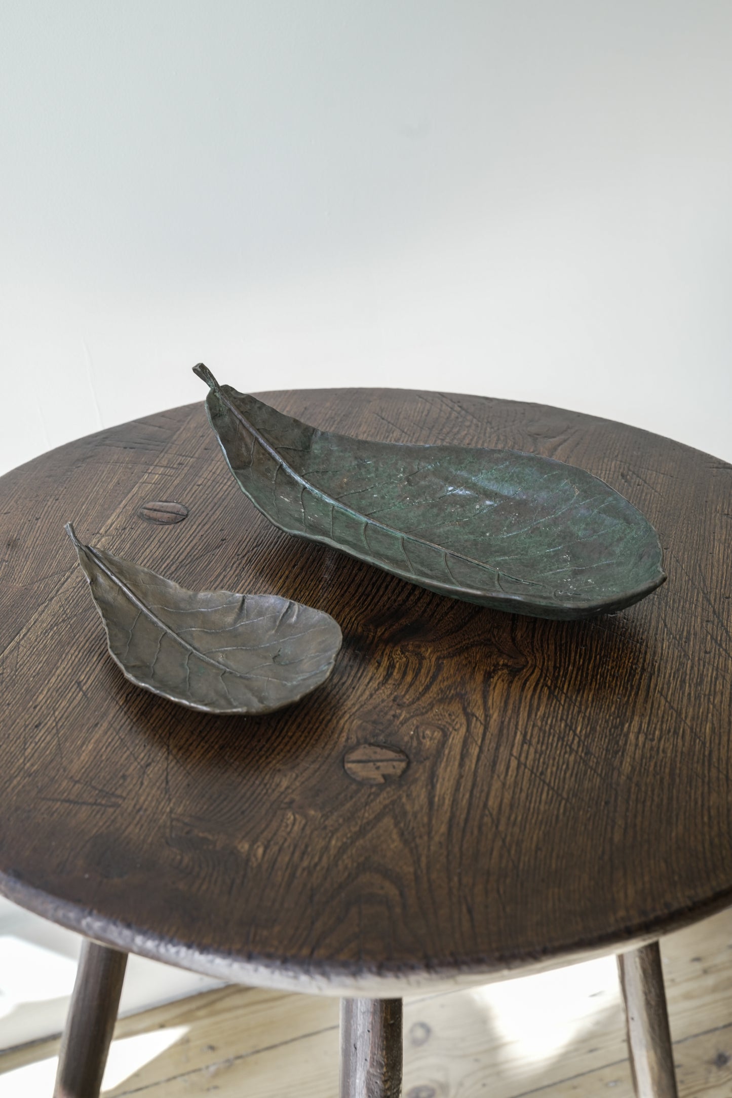 Bronze leaves