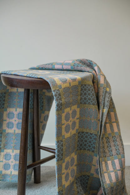 Rare Double Weave Welsh Blanket.