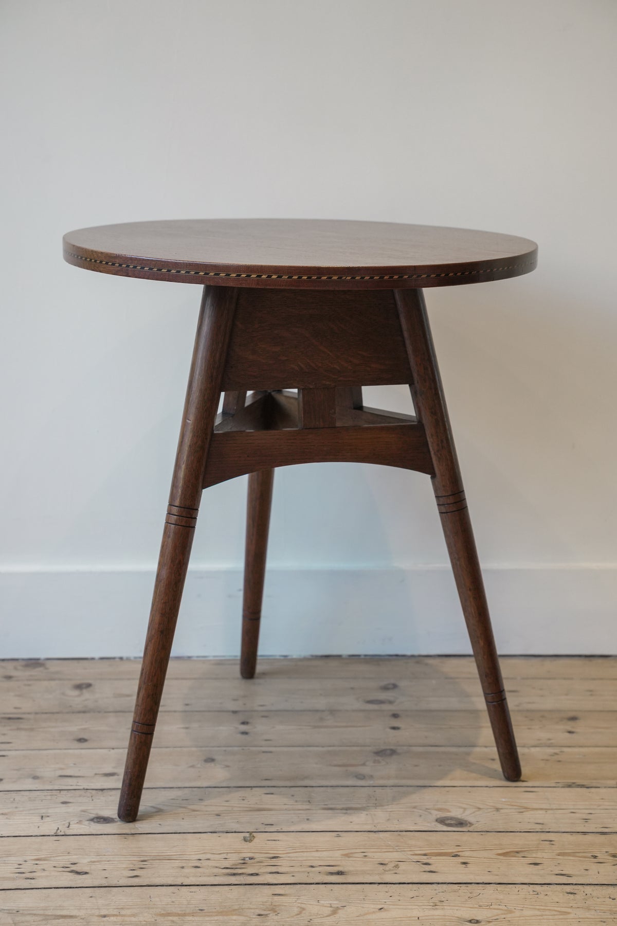 Scottish Arts & Crafts Table attributed to E. A. Taylor.