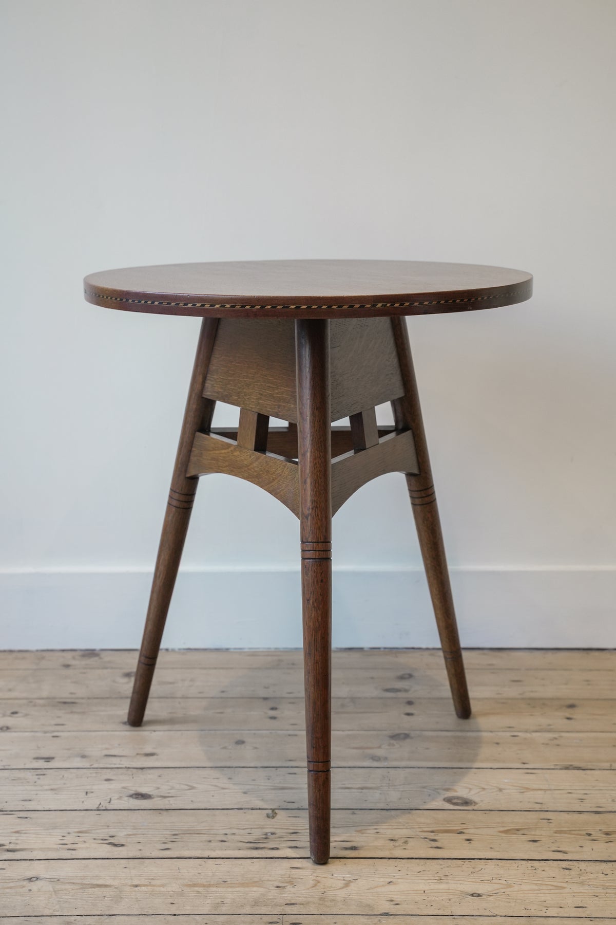 Scottish Arts & Crafts Table attributed to E. A. Taylor.