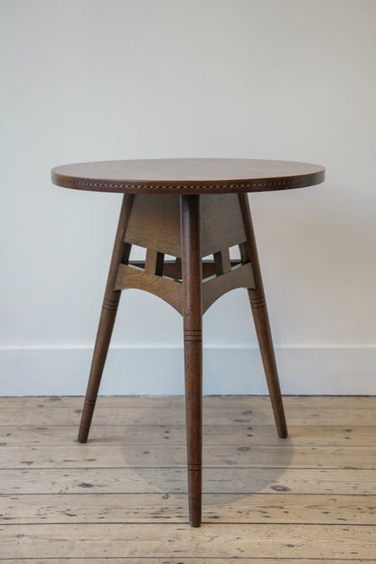 Scottish Arts & Crafts Table attributed to E. A. Taylor.