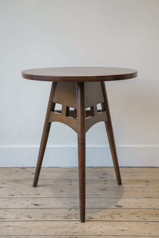 Scottish Arts & Crafts Table attributed to E. A. Taylor.