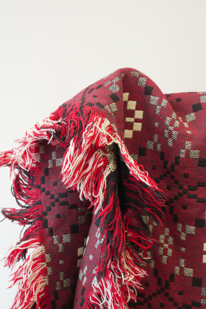 Portcullis Caernarfon Welsh Blanket.