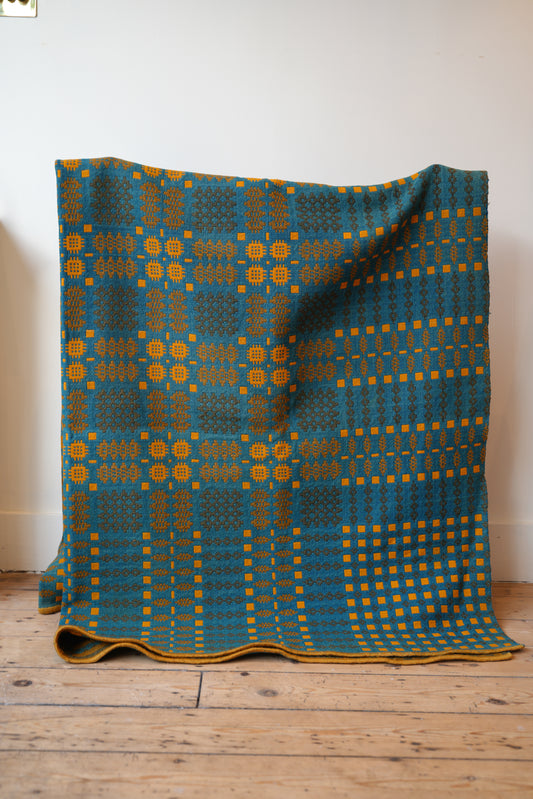 1920s “New Old Stock” Welsh Blanket