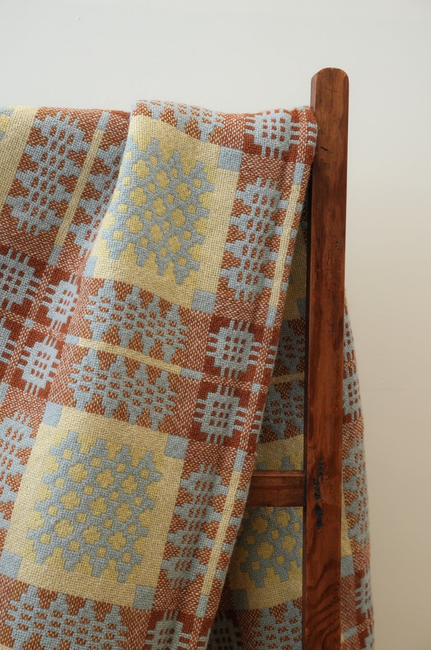Vintage 20th Century Traditional Welsh Blanket