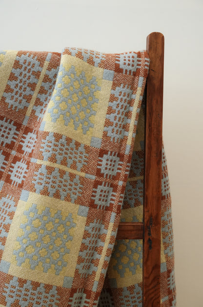 Vintage 20th Century Traditional Welsh Blanket