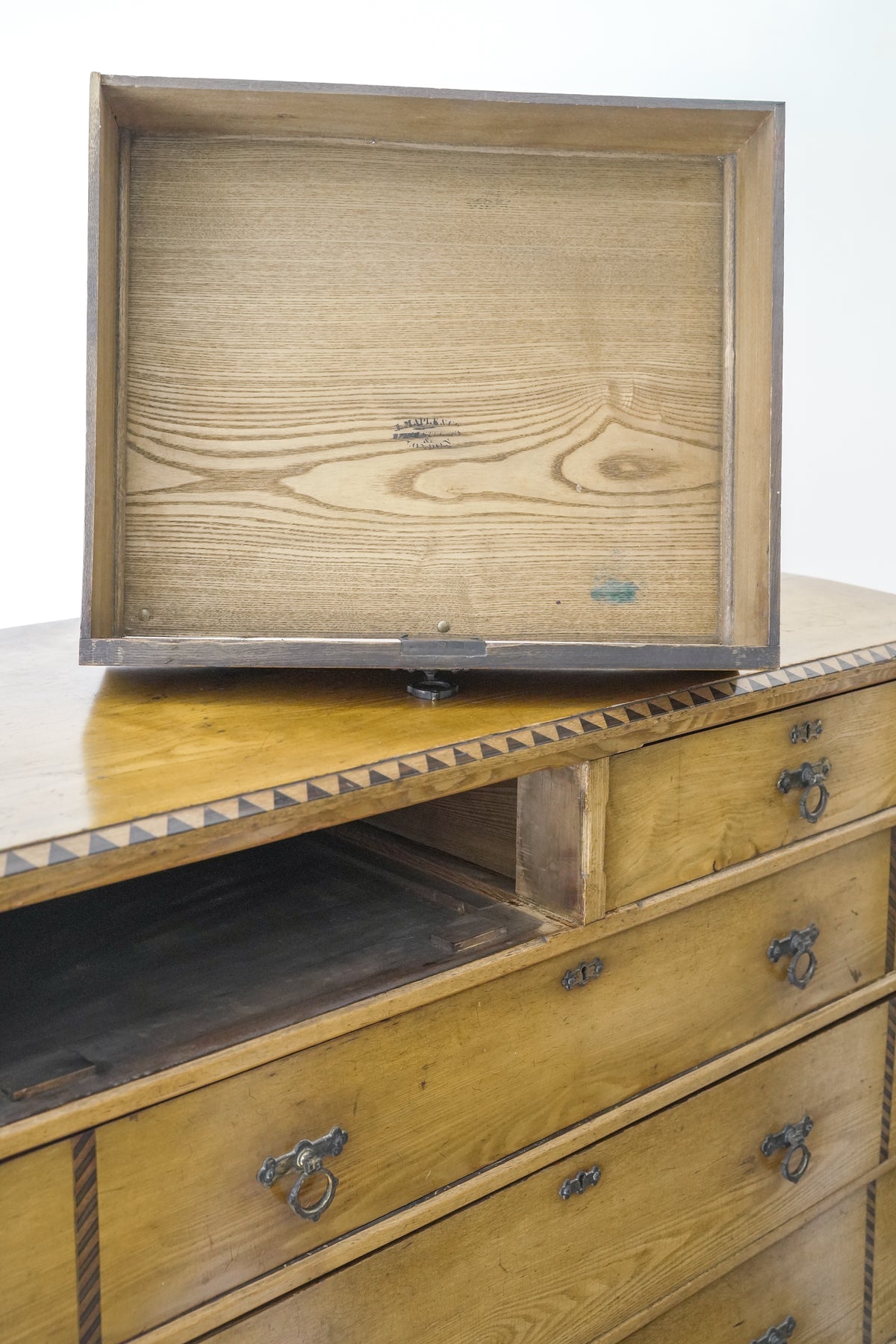Maple & Co Aesthetic Movement Chest Of Drawers.