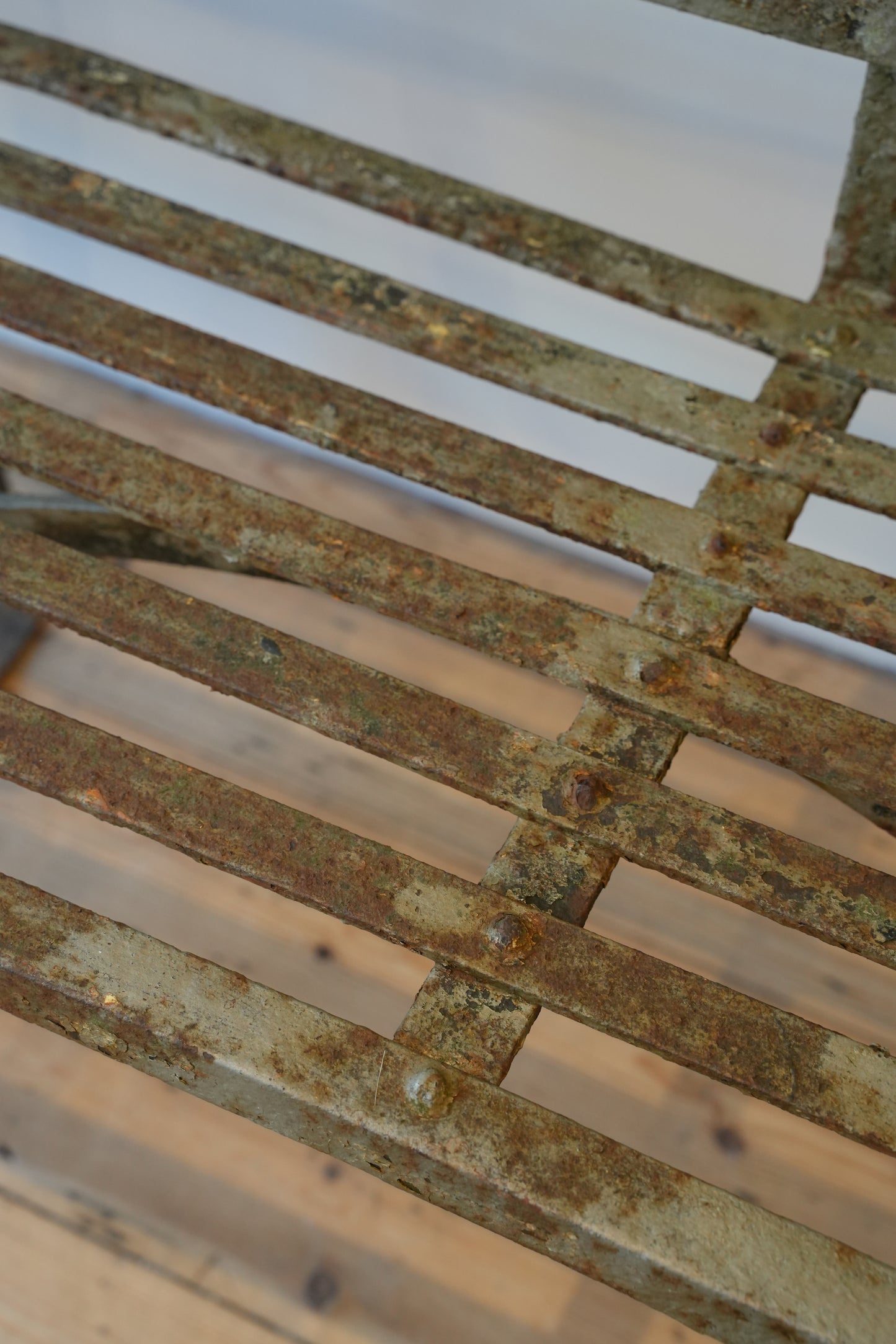 Regency Wrought Iron Garden Bench