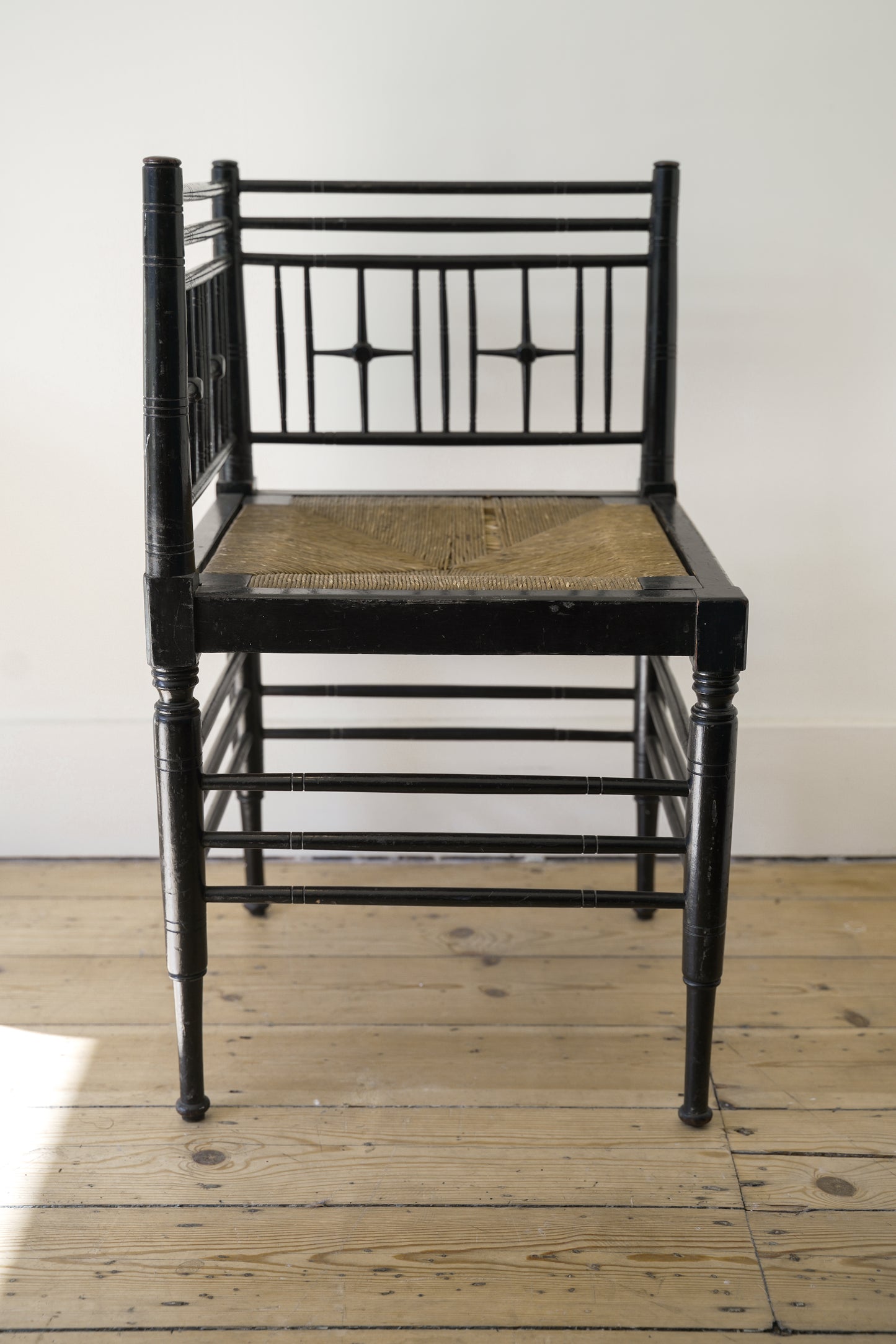 Ford Maddox Brown Sussex Corner Chair.
