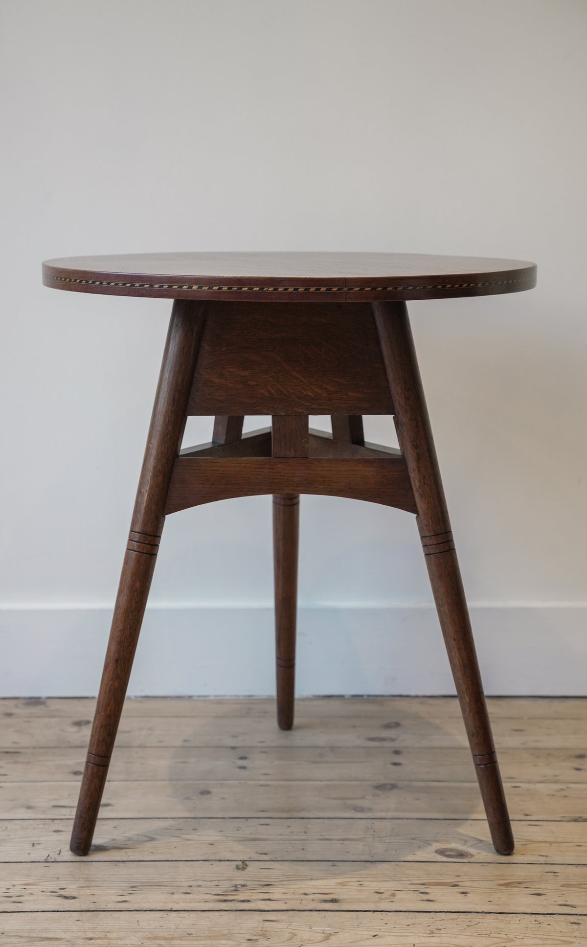 Scottish Arts & Crafts Table attributed to E. A. Taylor.