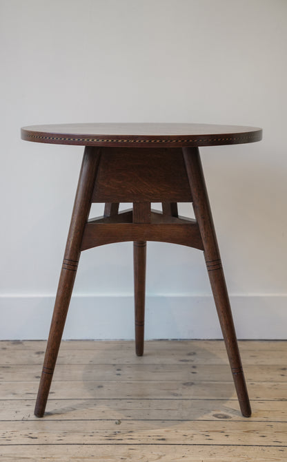 Scottish Arts & Crafts Table attributed to E. A. Taylor.